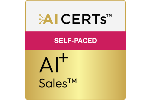 AI+ Sales™ Self-Paced Online Course & Examination
