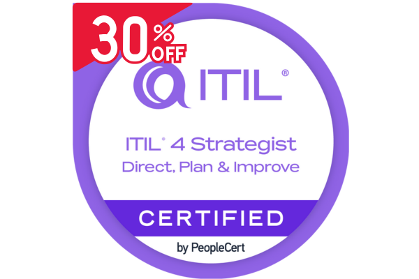 ITIL® 4 Strategist: Direct, Plan & Improve Self-Paced Online Course & Examination
