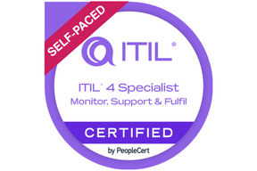 ITIL® 4 Specialist: Monitor, Support & Fulfil Self-Paced Online Course & Examination